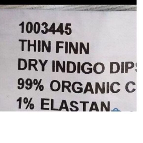 Nudie Jeans Co Men’s Size 30x34 Thin Finn Jeans Dark Wash Indigo Slim Fit Denim - Picture 9 of 12